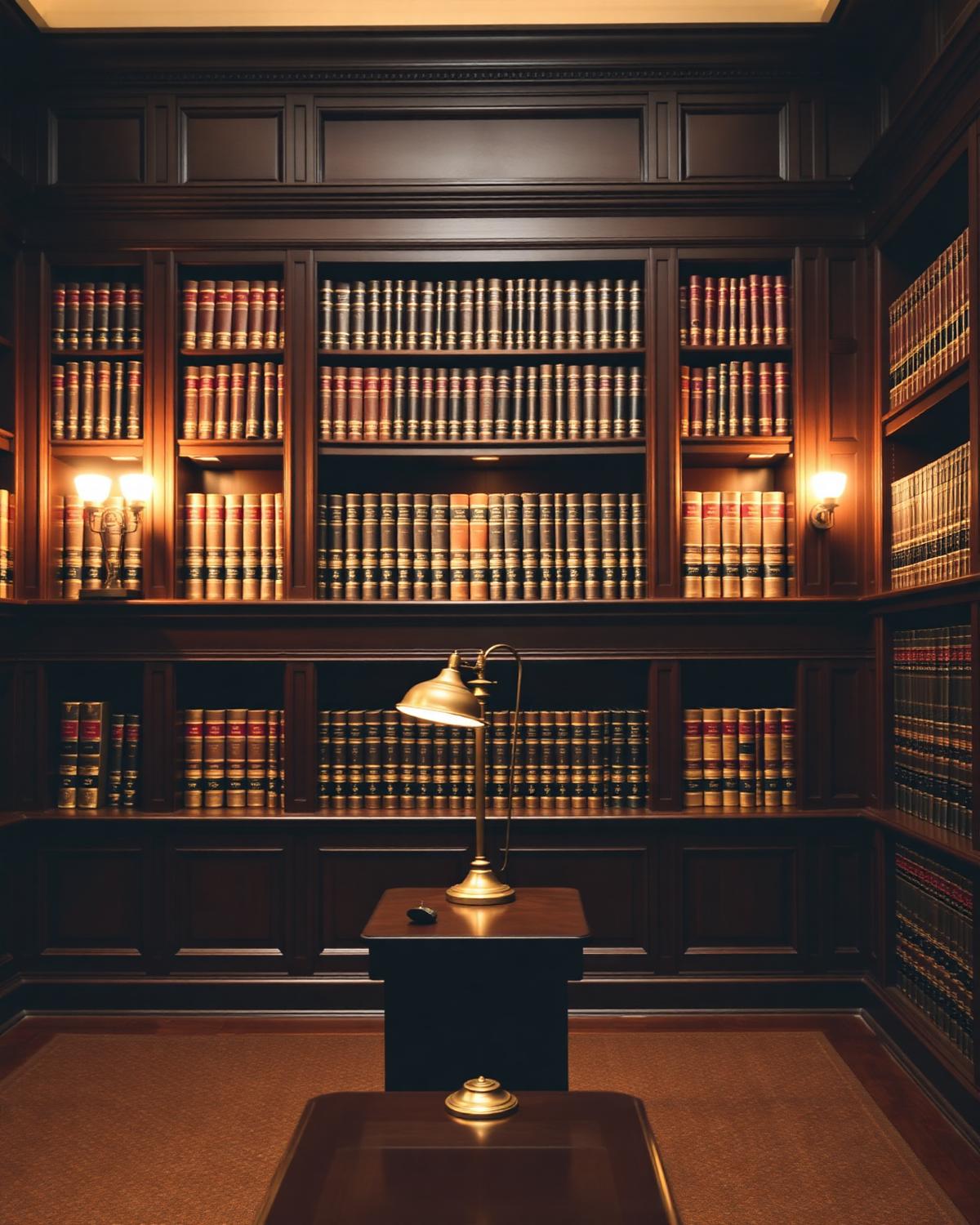 Law library at Ismail Law Office